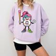 8th Birthday Baseball Ice-Cream Drip 8 Years Old Boys Girls Comfort Colors Sweatshirt Crimson 8th Birthday Baseball Ice-Cream Drip 8 Years Old Boys Girls Comfort Colors Sweatshirt Crimson