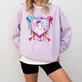 8th Birthday Boys Baseball Ice Cream Drip Boys Baseball Comfort Colors Sweatshirt Crimson 8th Birthday Boys Baseball Ice Cream Drip Boys Baseball Comfort Colors Sweatshirt Crimson