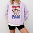 Always Your Biggest Fan Baseball Mom Comfort Colors Sweatshirt Crimson Always Your Biggest Fan Baseball Mom Comfort Colors Sweatshirt Crimson