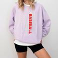 American Flag Baseball Team Baseball Player Baseball Comfort Colors Sweatshirt Crimson American Flag Baseball Team Baseball Player Baseball Comfort Colors Sweatshirt Crimson