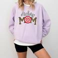 Archery Mom Dance Mom Baseball Mom Mother Day Comfort Colors Sweatshirt Crimson