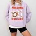 Awesome Since 2015 11 Year Old Boys Bday Baseball Theme Comfort Colors Sweatshirt Crimson Awesome Since 2015 11 Year Old Boys Bday Baseball Theme Comfort Colors Sweatshirt Crimson