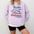 Take Me Out To The Ball Game Retro Peanuts Baseball Sports Comfort Colors Sweatshirt Crimson Take Me Out To The Ball Game Retro Peanuts Baseball Sports Comfort Colors Sweatshirt Crimson