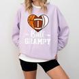 Ball Grampy Basketball Football Baseball Player Comfort Colors Sweatshirt Crimson Ball Grampy Basketball Football Baseball Player Comfort Colors Sweatshirt Crimson