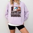 Baseball 100 Days Of School Happy 100th Day Teachers Kids Comfort Colors Sweatshirt Crimson Baseball 100 Days Of School Happy 100th Day Teachers Kids Comfort Colors Sweatshirt Crimson