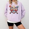 Baseball 2026 Ice Cream Drip Bats For Boys Birthday Graphic Comfort Colors Sweatshirt Crimson Baseball 2026 Ice Cream Drip Bats For Boys Birthday Graphic Comfort Colors Sweatshirt Crimson