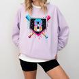 Baseball 8 Year Old Boy Ice Cream Drip 8th Birthday Player Comfort Colors Sweatshirt Crimson Baseball 8 Year Old Boy Ice Cream Drip 8th Birthday Player Comfort Colors Sweatshirt Crimson