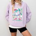 Baseball Character Cartoon Batter Drip Style Women Men Comfort Colors Sweatshirt Crimson Baseball Character Cartoon Batter Drip Style Women Men Comfort Colors Sweatshirt Crimson