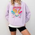 Baseball Drip 6 7 Number 67 Six Seven Meme Boys Kids Comfort Colors Sweatshirt Crimson Baseball Drip 6 7 Number 67 Six Seven Meme Boys Kids Comfort Colors Sweatshirt Crimson