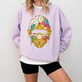 Baseball Drip For Boys Ice Cream Drip Youth Boys Catcher's Comfort Colors Sweatshirt Crimson Baseball Drip For Boys Ice Cream Drip Youth Boys Catcher's Comfort Colors Sweatshirt Crimson