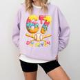 Baseball Drip Ice Cream Number 67 Player Lifestyle Comfort Colors Sweatshirt Crimson Baseball Drip Ice Cream Number 67 Player Lifestyle Comfort Colors Sweatshirt Crimson