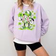 Baseball Drip Ice Cream Shamrock Irish St Patricks Men Comfort Colors Sweatshirt Crimson Baseball Drip Ice Cream Shamrock Irish St Patricks Men Comfort Colors Sweatshirt Crimson