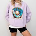 Baseball Drip Ice Cream Sprinkless Glove Boy Kid Comfort Colors Sweatshirt Crimson