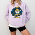 Baseball Drip Team For Boys Ice Cream Cool Comfort Colors Sweatshirt Crimson
