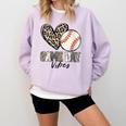 Baseball Game Day Vibes Baseball Mom Mama Leopard Cute Comfort Colors Sweatshirt Crimson Baseball Game Day Vibes Baseball Mom Mama Leopard Cute Comfort Colors Sweatshirt Crimson
