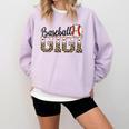 Baseball Gigi Women BallPark Gigi Baseball Mom Mother's Day Comfort Colors Sweatshirt Crimson Baseball Gigi Women BallPark Gigi Baseball Mom Mother's Day Comfort Colors Sweatshirt Crimson