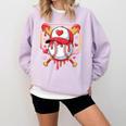Baseball Heart Valentines Day Baseball Ice Cream Drip Boys Comfort Colors Sweatshirt Crimson Baseball Heart Valentines Day Baseball Ice Cream Drip Boys Comfort Colors Sweatshirt Crimson