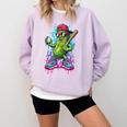 Baseball Ice Cream Drip Boys And Girls Batter Game Day Comfort Colors Sweatshirt Crimson Baseball Ice Cream Drip Boys And Girls Batter Game Day Comfort Colors Sweatshirt Crimson