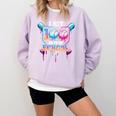 Baseball Ice Cream Drip I Hit 100 Days Of School Boys Kids Comfort Colors Sweatshirt Crimson Baseball Ice Cream Drip I Hit 100 Days Of School Boys Kids Comfort Colors Sweatshirt Crimson