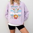 Baseball Ice Cream Drip Wela Of The Birthday Boy Comfort Colors Sweatshirt Crimson