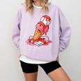 Baseball Ice Cream Drip Youth Strawberry Baseball Red Comfort Colors Sweatshirt Crimson Baseball Ice Cream Drip Youth Strawberry Baseball Red Comfort Colors Sweatshirt Crimson