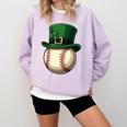 Baseball Leprechaun Hat Saint Patrick Retro Comfort Colors Sweatshirt Crimson Baseball Leprechaun Hat Saint Patrick Retro Comfort Colors Sweatshirt Crimson