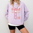 Baseball Mom 35 Number 35 Jersey Team Numbered Jersey Comfort Colors Sweatshirt Crimson Baseball Mom 35 Number 35 Jersey Team Numbered Jersey Comfort Colors Sweatshirt Crimson