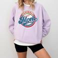 Baseball Mom Crazy Proud Always Loud Mother's Day Comfort Colors Sweatshirt Crimson Baseball Mom Crazy Proud Always Loud Mother's Day Comfort Colors Sweatshirt Crimson