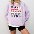 In My Baseball Mom Era Baseball Mom Mother Comfort Colors Sweatshirt Crimson In My Baseball Mom Era Baseball Mom Mother Comfort Colors Sweatshirt Crimson