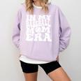 In My Baseball Mom Era Retro Groovy Baseball Comfort Colors Sweatshirt Crimson In My Baseball Mom Era Retro Groovy Baseball Comfort Colors Sweatshirt Crimson