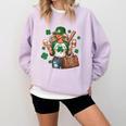 Baseball Mom Green Shamrock St Patrick Day Women Comfort Colors Sweatshirt Crimson Baseball Mom Green Shamrock St Patrick Day Women Comfort Colors Sweatshirt Crimson