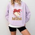 Baseball Mom Headband Leopard Baseball Ball Mother's Day Comfort Colors Sweatshirt Crimson Baseball Mom Headband Leopard Baseball Ball Mother's Day Comfort Colors Sweatshirt Crimson