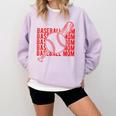 Baseball Mom Homerun Best Mom Sport Player Comfort Colors Sweatshirt Crimson Baseball Mom Homerun Best Mom Sport Player Comfort Colors Sweatshirt Crimson
