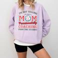 Baseball Mom I'm Not Yelling Support Cheerleading Comfort Colors Sweatshirt Crimson Baseball Mom I'm Not Yelling Support Cheerleading Comfort Colors Sweatshirt Crimson