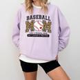 Baseball Mom Leopard Like a Normal But Louder And Prouder Comfort Colors Sweatshirt Crimson Baseball Mom Leopard Like a Normal But Louder And Prouder Comfort Colors Sweatshirt Crimson