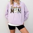 Baseball Mom Mama Mother Comfort Colors Sweatshirt Crimson Baseball Mom Mama Mother Comfort Colors Sweatshirt Crimson