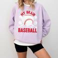 Baseball Mom Meme Quote Comfort Colors Sweatshirt Crimson Baseball Mom Meme Quote Comfort Colors Sweatshirt Crimson