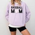 Baseball Mom Mommy Mama Mother's Day Women Retro Ball Sports Comfort Colors Sweatshirt Crimson Baseball Mom Mommy Mama Mother's Day Women Retro Ball Sports Comfort Colors Sweatshirt Crimson