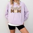 Baseball Mom Mothers' Day Comfort Colors Sweatshirt Crimson Baseball Mom Mothers' Day Comfort Colors Sweatshirt Crimson