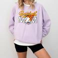 Baseball Mom Sports Graphic Novelty Comfort Colors Sweatshirt Crimson Baseball Mom Sports Graphic Novelty Comfort Colors Sweatshirt Crimson