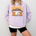 Baseball Mom Sports Orange Comfort Colors Sweatshirt Crimson Baseball Mom Sports Orange Comfort Colors Sweatshirt Crimson