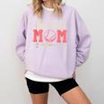 Baseball Mom And Sweet For Moms With Baseball Kids Comfort Colors Sweatshirt Crimson Baseball Mom And Sweet For Moms With Baseball Kids Comfort Colors Sweatshirt Crimson