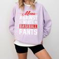 Baseball Moms Against White Baseball Pants Comfort Colors Sweatshirt Crimson Baseball Moms Against White Baseball Pants Comfort Colors Sweatshirt Crimson