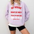 Baseball Moms My Kids Are Dirty Too Comfort Colors Sweatshirt Crimson Baseball Moms My Kids Are Dirty Too Comfort Colors Sweatshirt Crimson