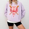 Baseball Pink Camo Ice Cream Youth Boys Girls Comfort Colors Sweatshirt Crimson Baseball Pink Camo Ice Cream Youth Boys Girls Comfort Colors Sweatshirt Crimson