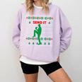 Baseball Player Christmas Pajama Send It Xmas PJs Boys Comfort Colors Sweatshirt Crimson Baseball Player Christmas Pajama Send It Xmas PJs Boys Comfort Colors Sweatshirt Crimson