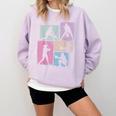 Baseball Player Collage Women Kids Coach Youth Girl Comfort Colors Sweatshirt Crimson Baseball Player Collage Women Kids Coach Youth Girl Comfort Colors Sweatshirt Crimson