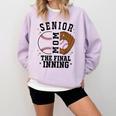 Baseball Senior Mom 2026 The Final Inning Comfort Colors Sweatshirt Crimson Baseball Senior Mom 2026 The Final Inning Comfort Colors Sweatshirt Crimson