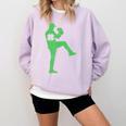 Baseball Shamrock St Patrick's Day Saint Paddy's Comfort Colors Sweatshirt Crimson Baseball Shamrock St Patrick's Day Saint Paddy's Comfort Colors Sweatshirt Crimson