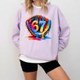 Baseball Stuff Six Seven 67 Ice Cream Drip 6 7 Baseball Kids Comfort Colors Sweatshirt Crimson Baseball Stuff Six Seven 67 Ice Cream Drip 6 7 Baseball Kids Comfort Colors Sweatshirt Crimson